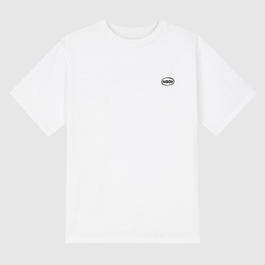 mini M White short-sleeved T-shirt