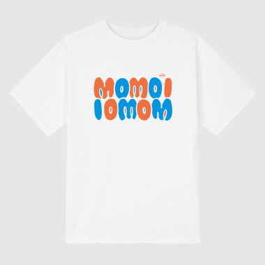 momoi iomom White short-sleeved T-shirt
