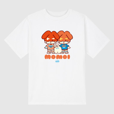 together White short-sleeved T-shirt