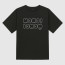 momoi blank Black short-sleeved T-shirt_복사