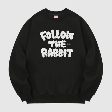 Follow clouds sweatshirt black