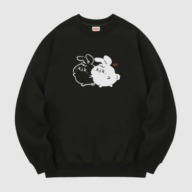 Follow momoi sweatshirt black