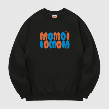 momoi iomom sweatshirt black
