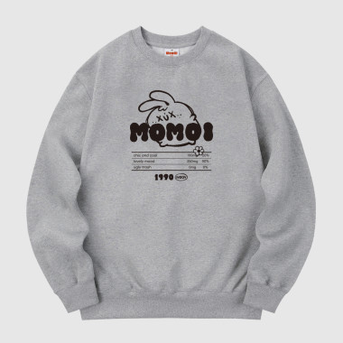 mini M sweatshirt gray