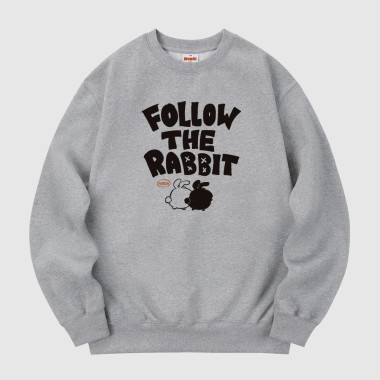 follow twin momoi sweatshirt gray