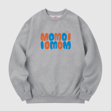 momoi iomom sweatshirt gray