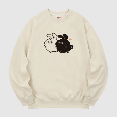 Follow momoi sweatshirt cream