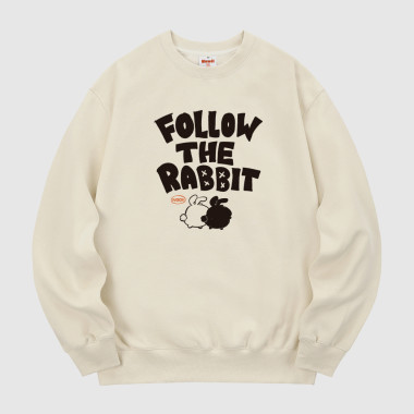 follow twin momoi sweatshirt cream