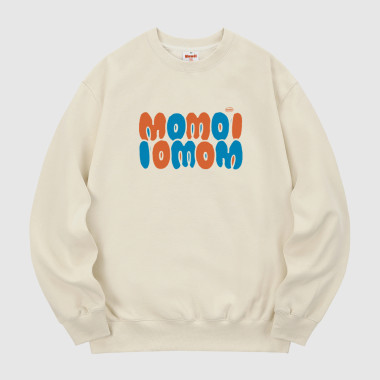 momoi iomom sweatshirt cream