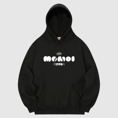 rounded logo hood black