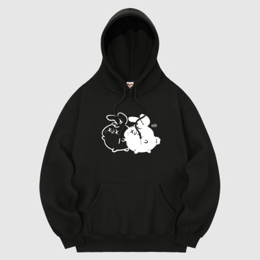 Follow momoi hood black