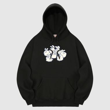 the rabbits hood black