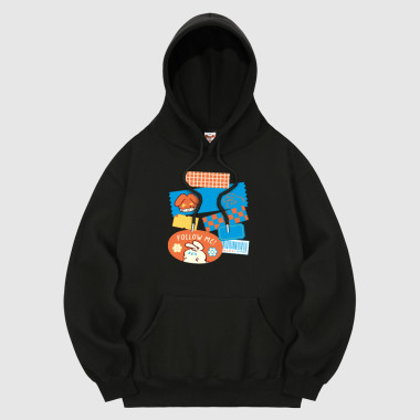 vivid sticker hood black