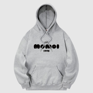 rounded logo hood gray