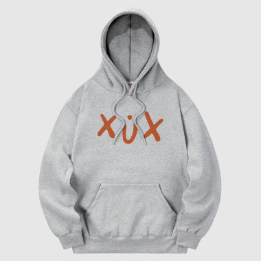 xux orange hood gray