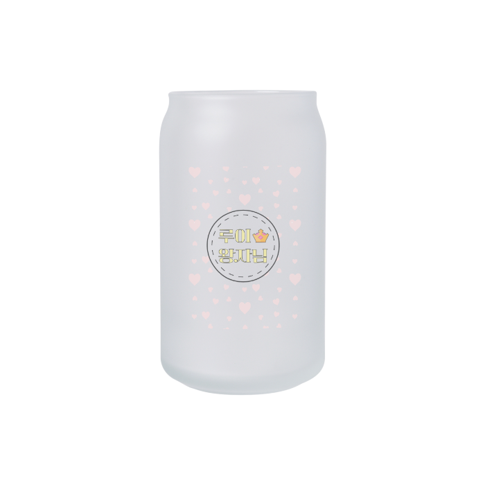 무광 비어캔글라스 473ml 댕댕굿즈04