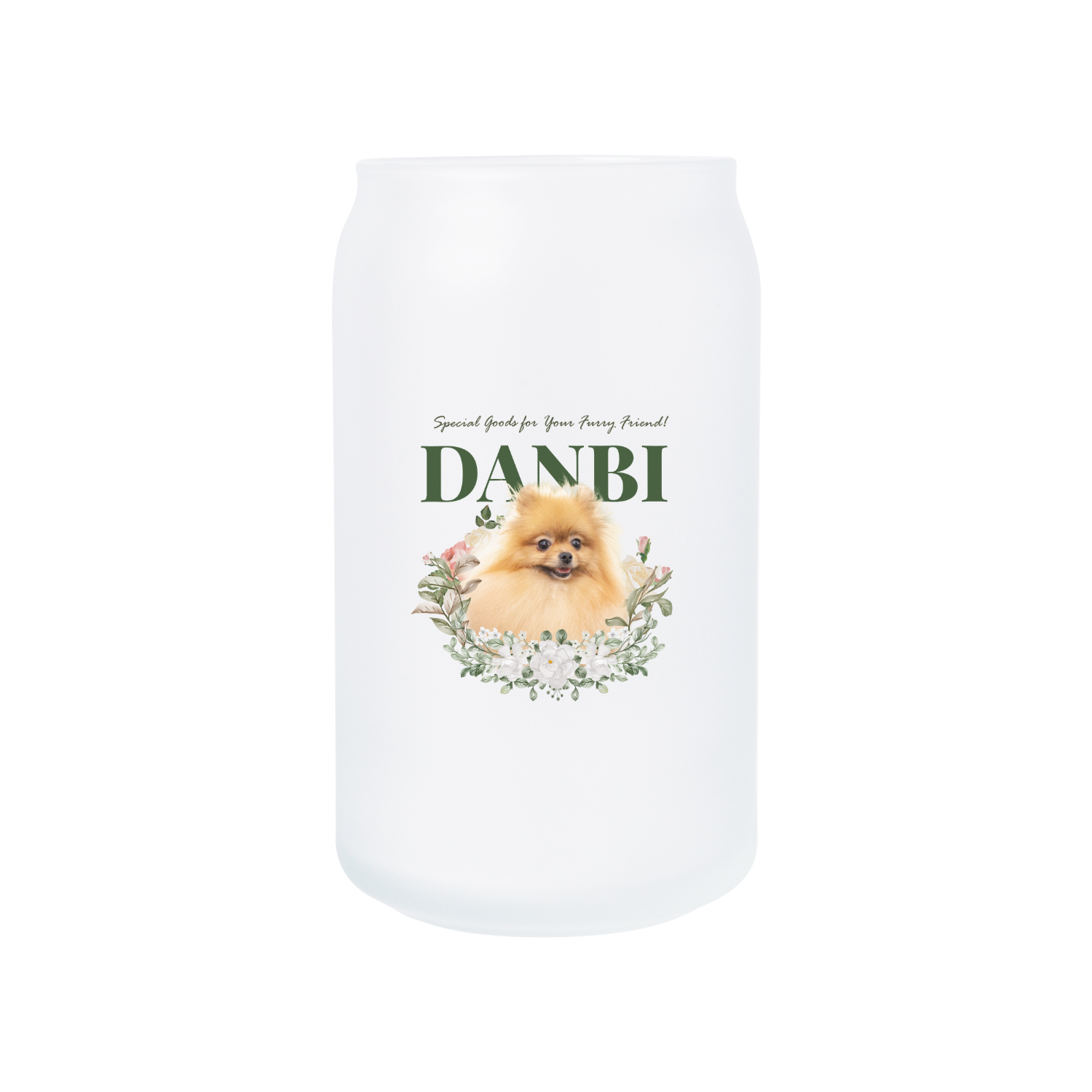 무광 비어캔글라스 473ml 댕댕굿즈03
