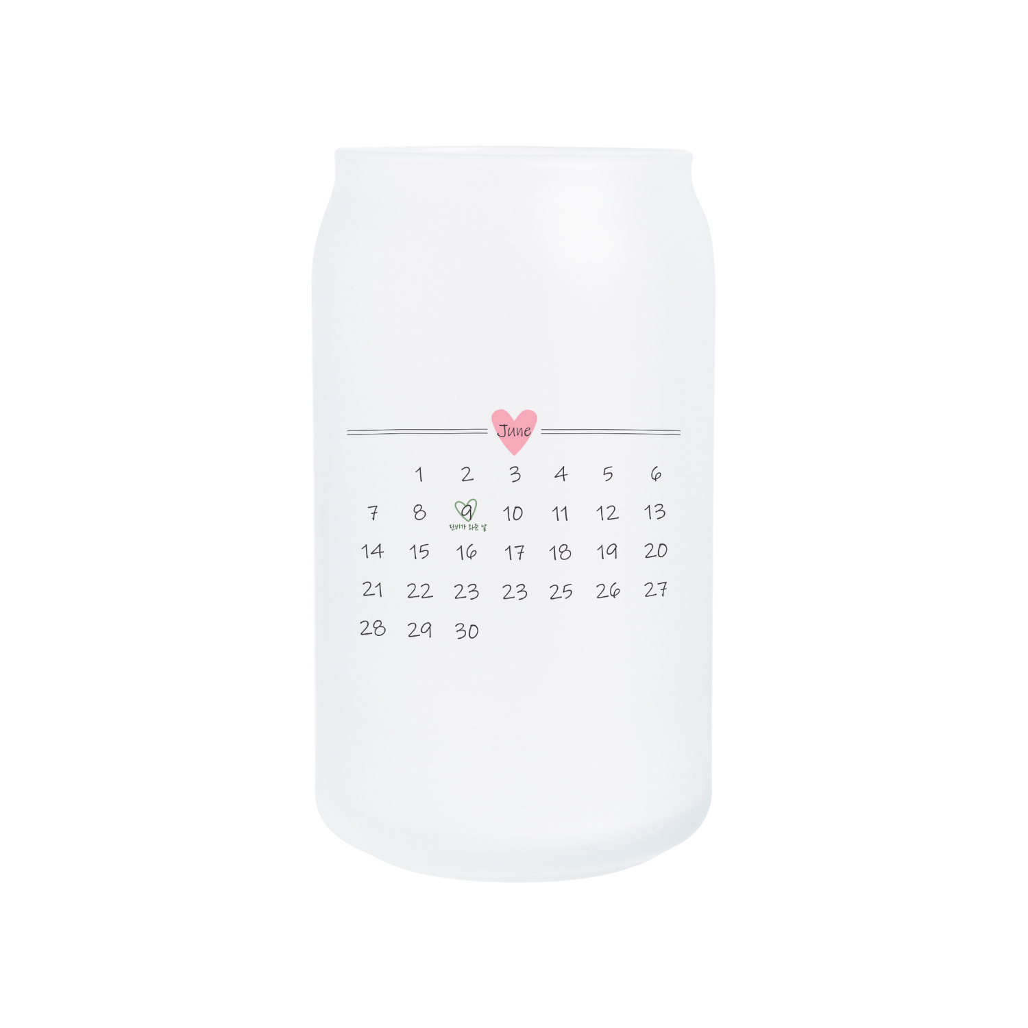 무광 비어캔글라스 473ml 댕댕굿즈03