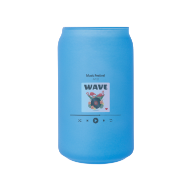 무광 아이스 변색 유리컵 473ml (블루) 뮤직웨이브04