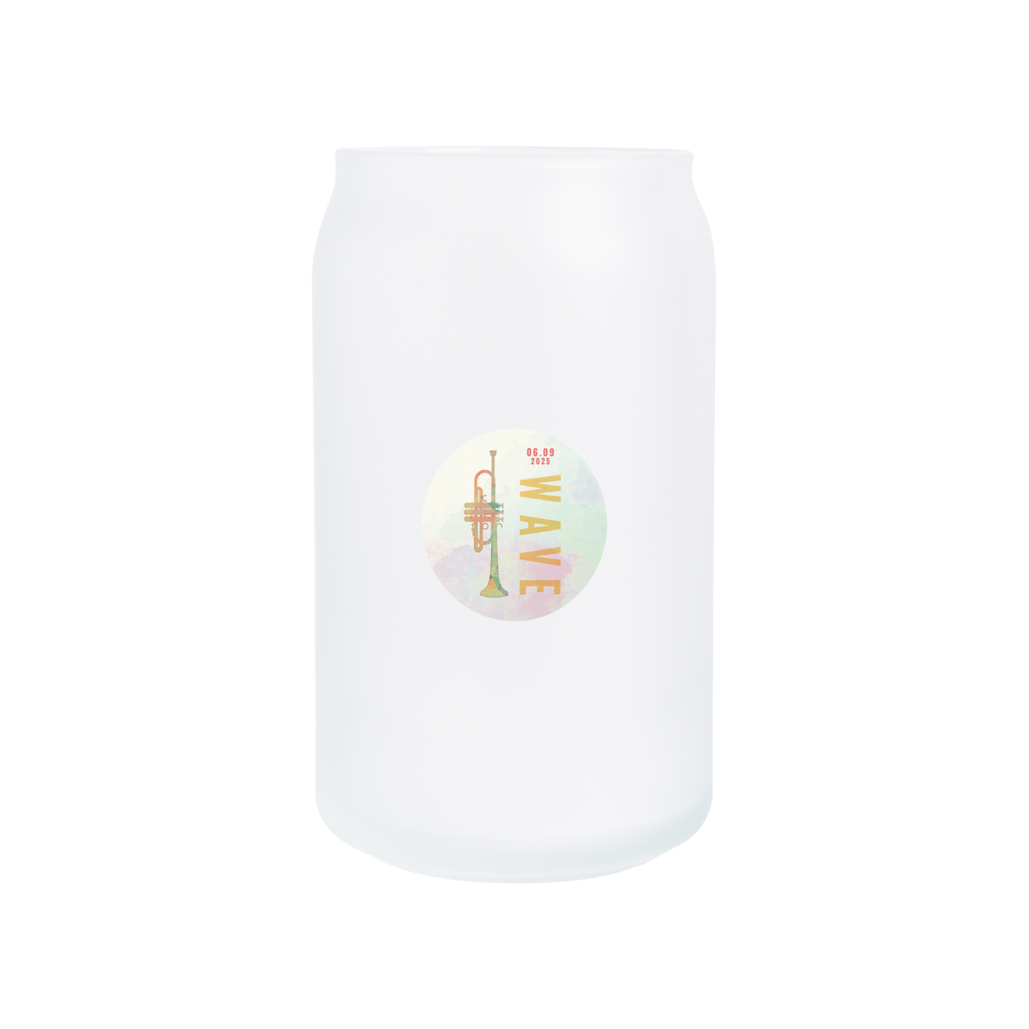 무광 비어캔글라스 473ml 뮤직웨이브05