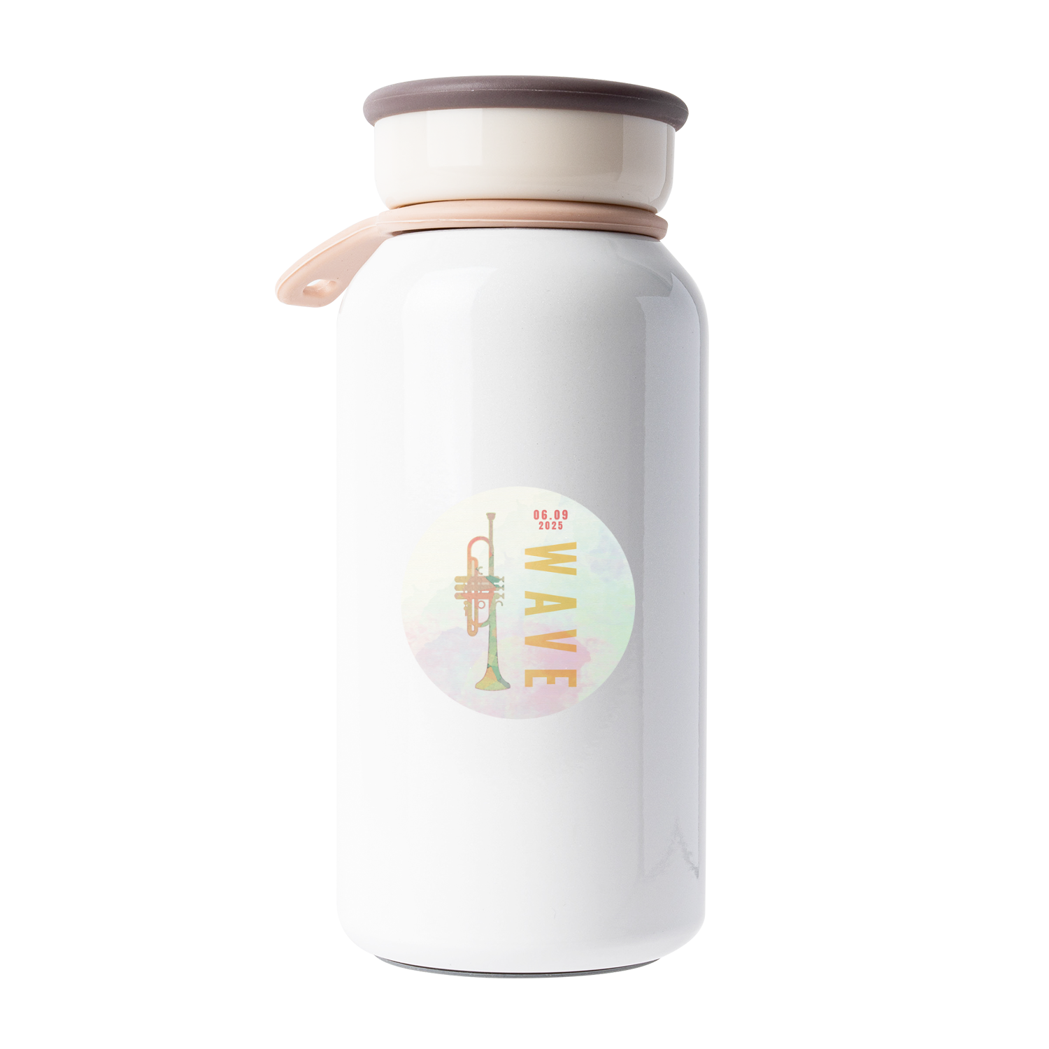 밀크 텀블러(유광) 350ml 뮤직웨이브05