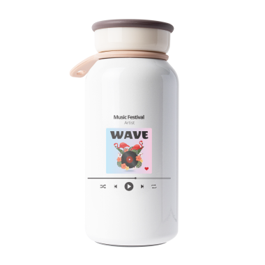 밀크 텀블러(유광) 350ml 뮤직웨이브04