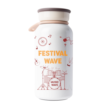 밀크 텀블러(유광) 350ml 뮤직웨이브01