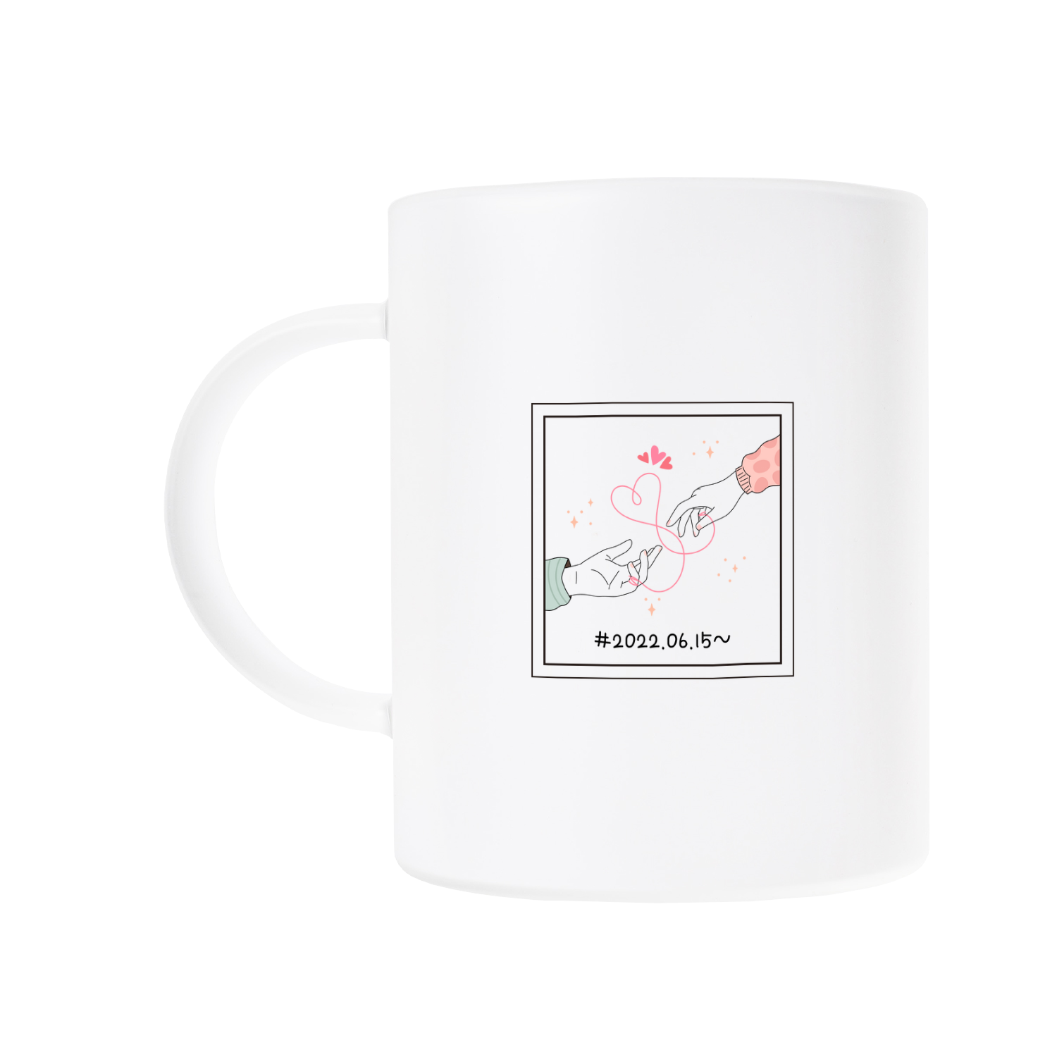 무광 내열 유리컵 11온스 커플01