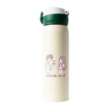 무광크림 스타 텀블러 500ml 커플04