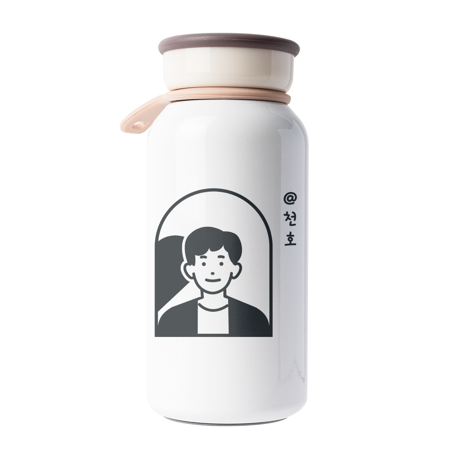 밀크 텀블러(유광) 350ml 커플05