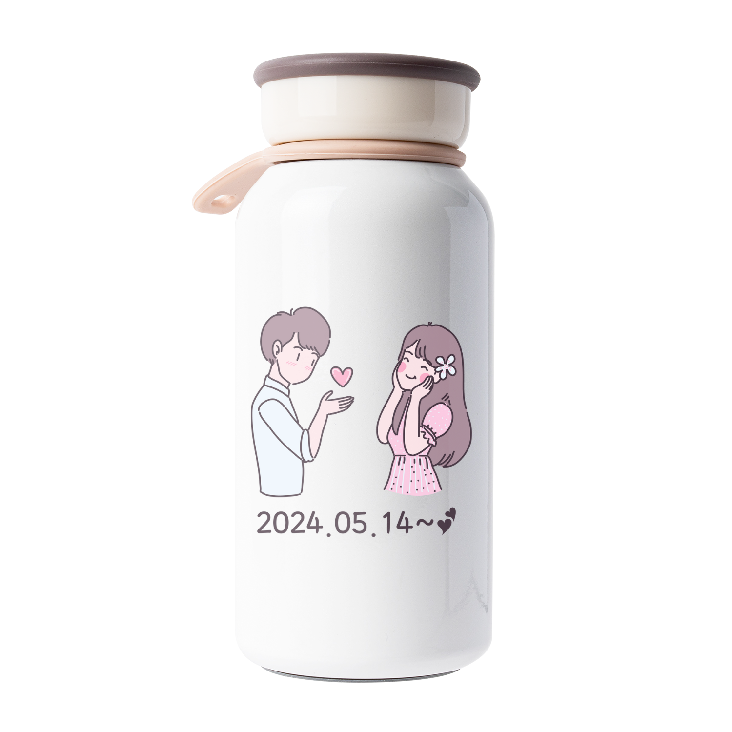 밀크 텀블러(유광) 350ml 커플04