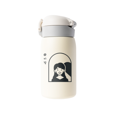 무광크림 키즈세이프 텀블러 330ml 커플05