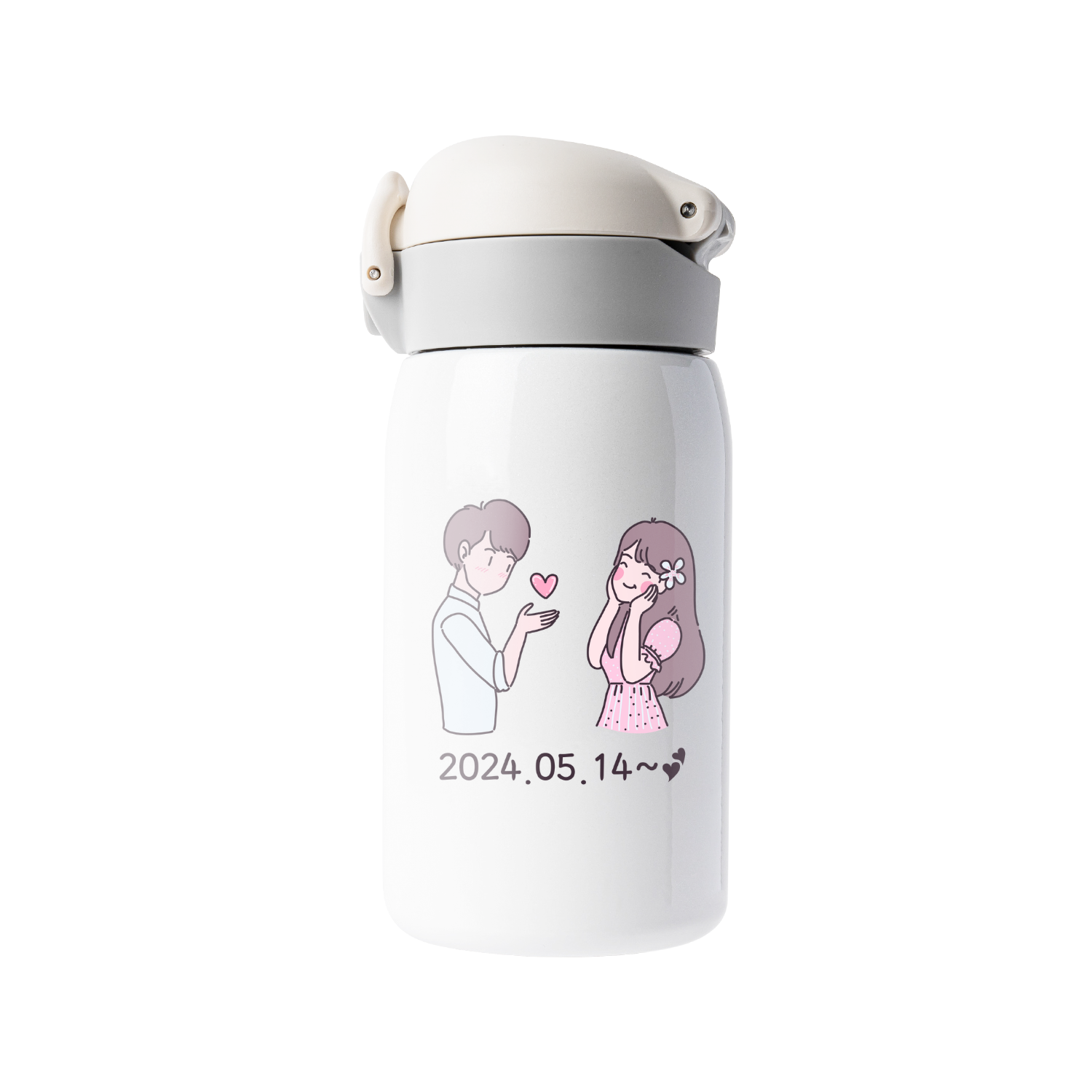 키즈세이프 텀블러(유광) 330ml 커플04