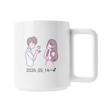 디귿 손잡이 머그 11온스 커플04