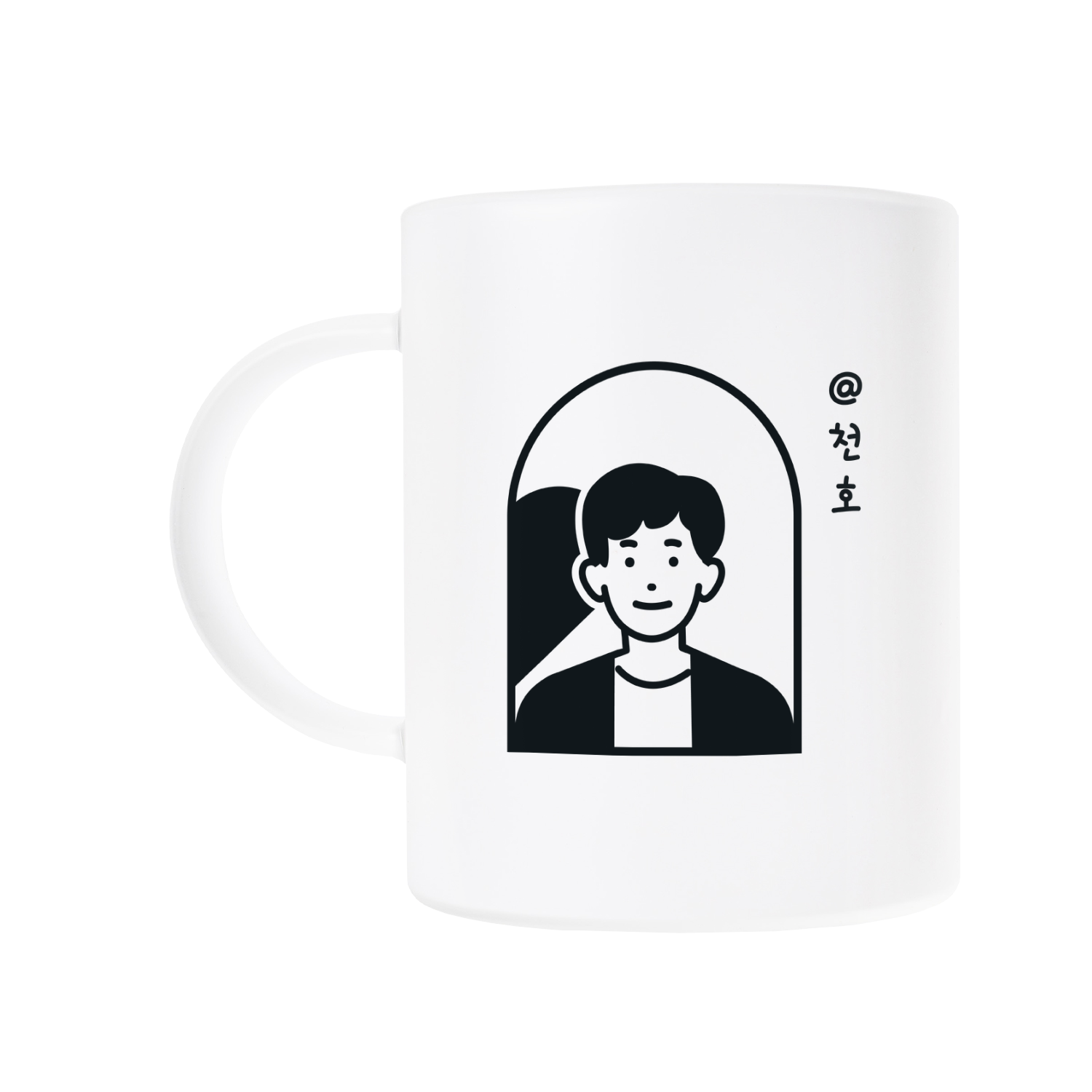 무광 내열 유리컵 11온스 커플05