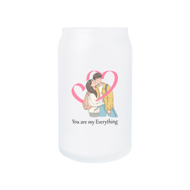 무광 비어캔글라스 473ml 커플03