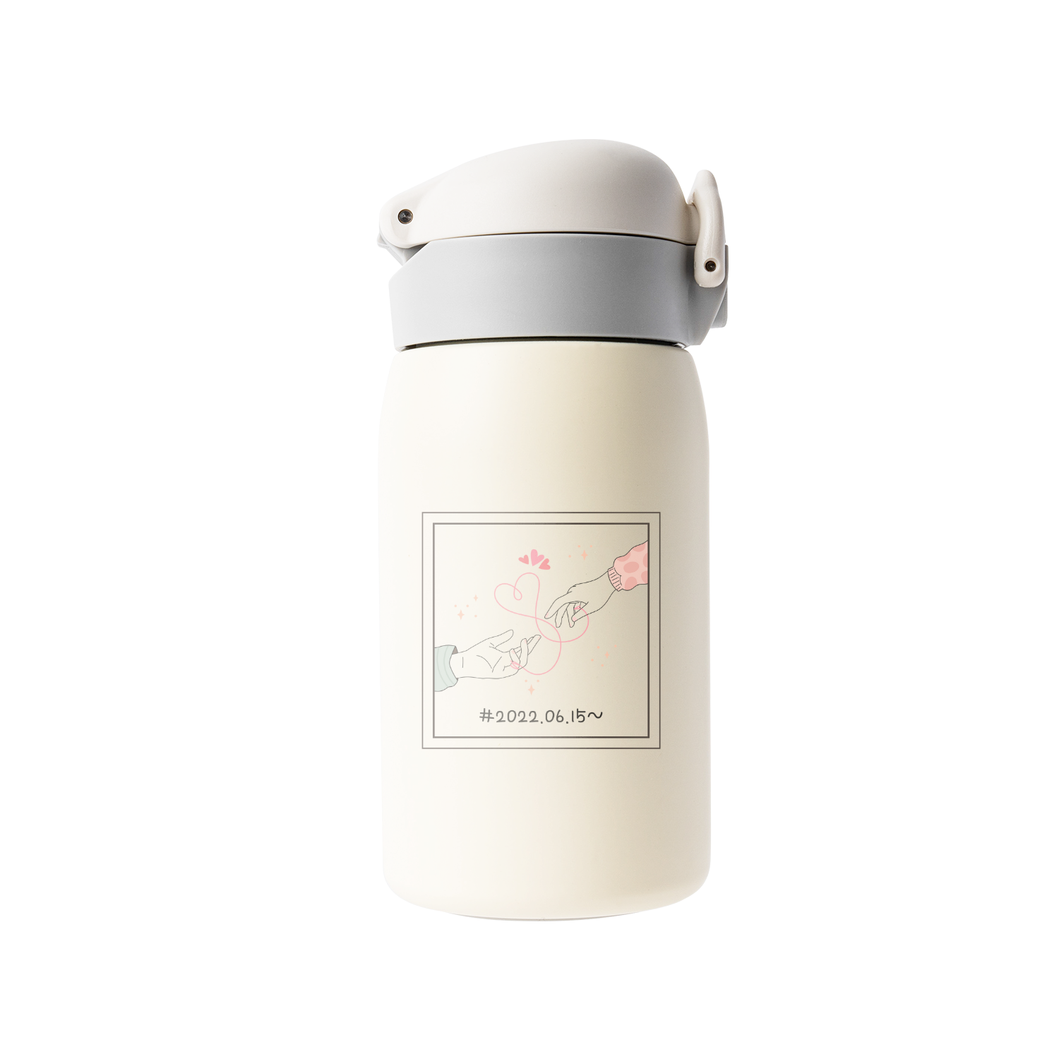 무광크림 키즈세이프 텀블러 330ml 커플01