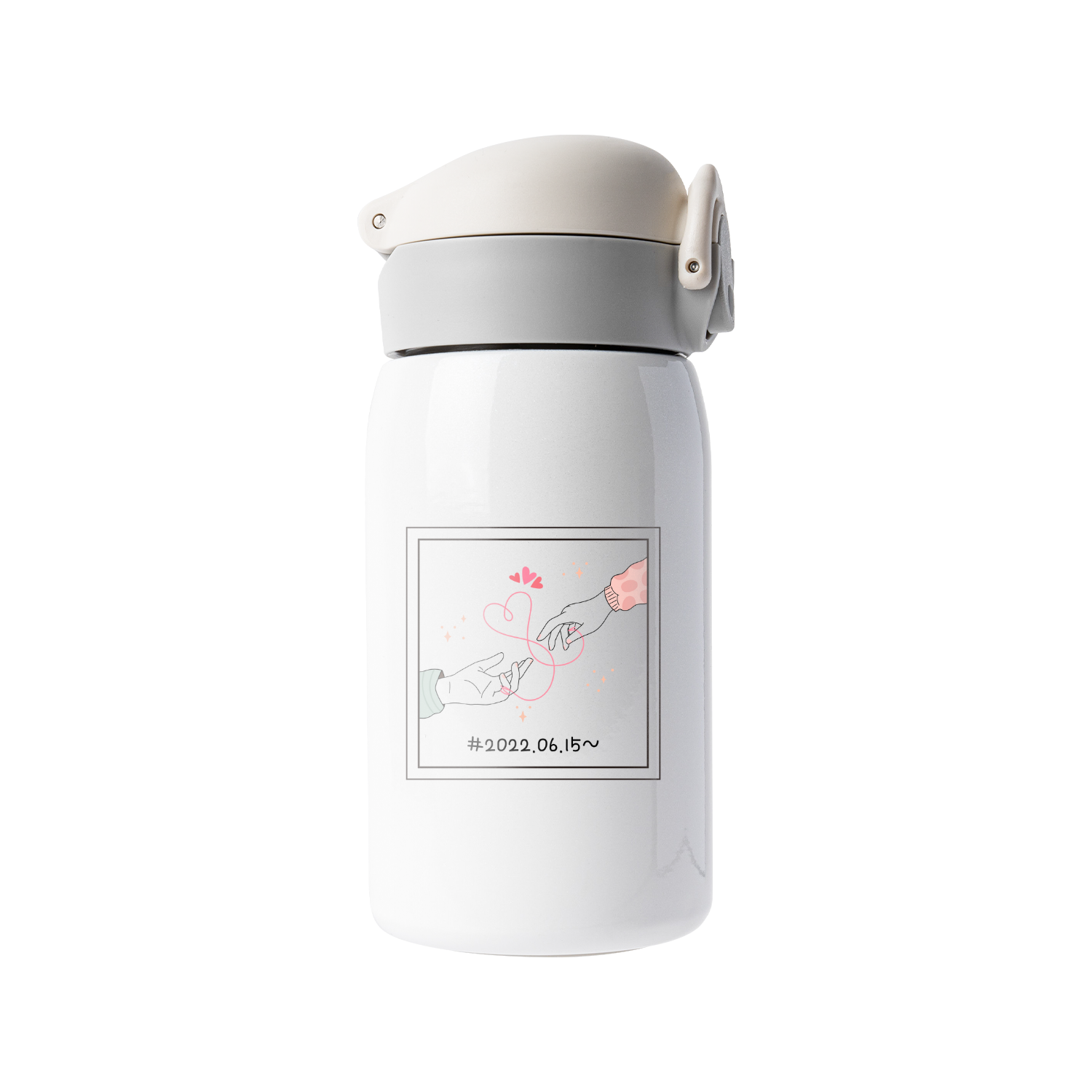 키즈세이프 텀블러(유광) 330ml 커플01